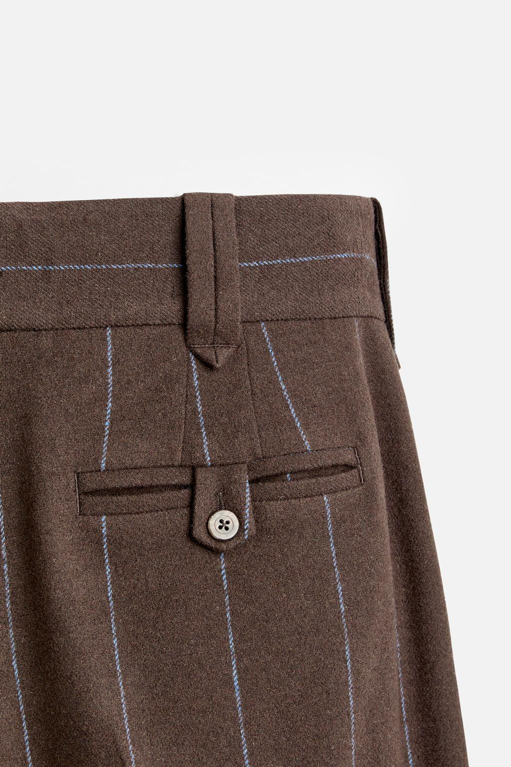 STRIPED TROUSERS X HARRY LAMBERT - Zara фото 9