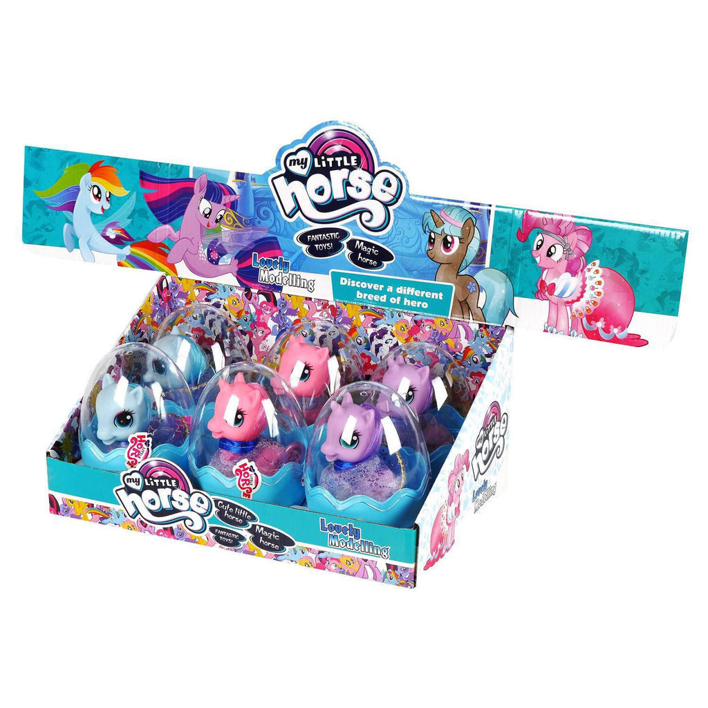 Пони в яйце (с накидкой) , 6шт в дисплейной коробке, 3 вида в коллекции - Abtoys фото 8