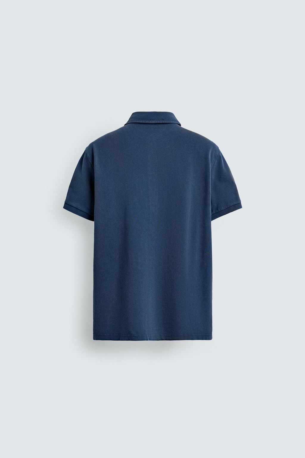 POLO PIQU? REGULAR FIT LAVADO / Azul - Zara фото 8