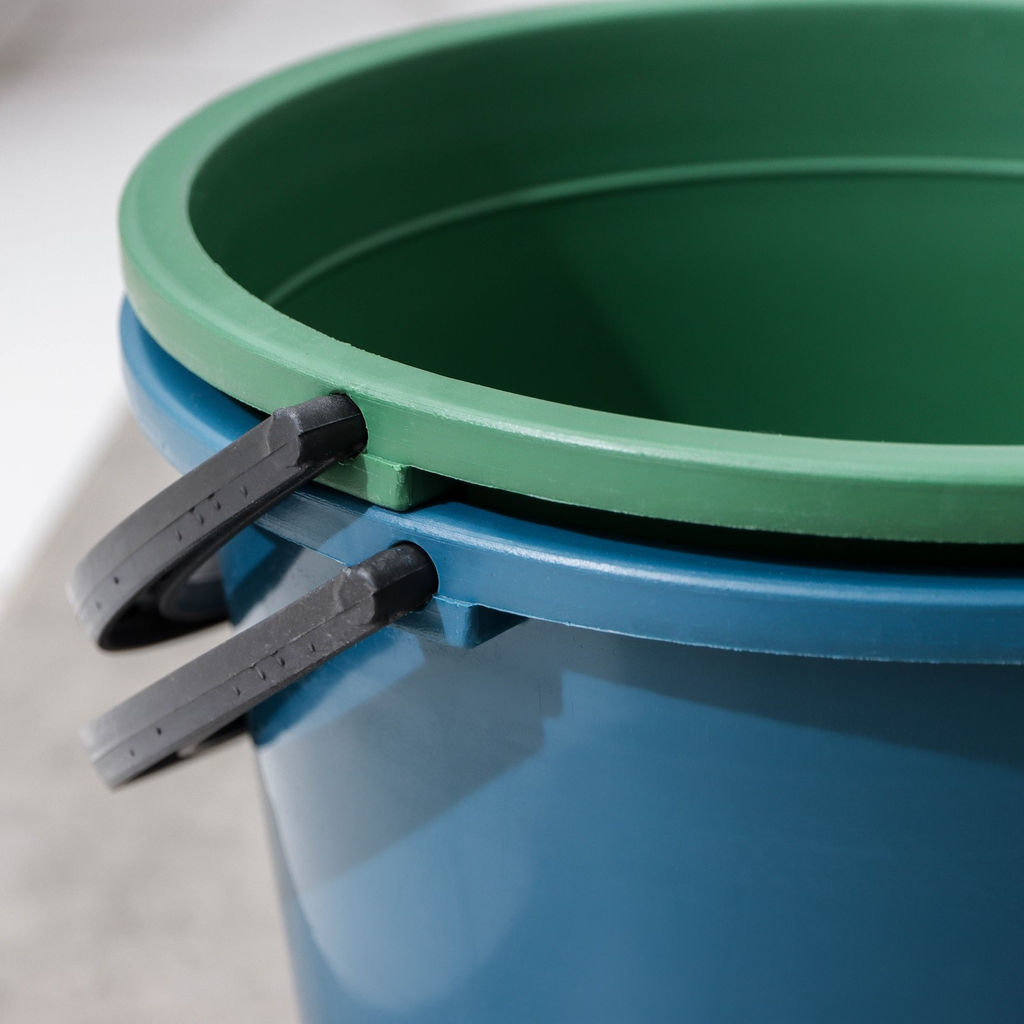 Ведро 10л с мерной шкалой цветное Челны ЕлПласт