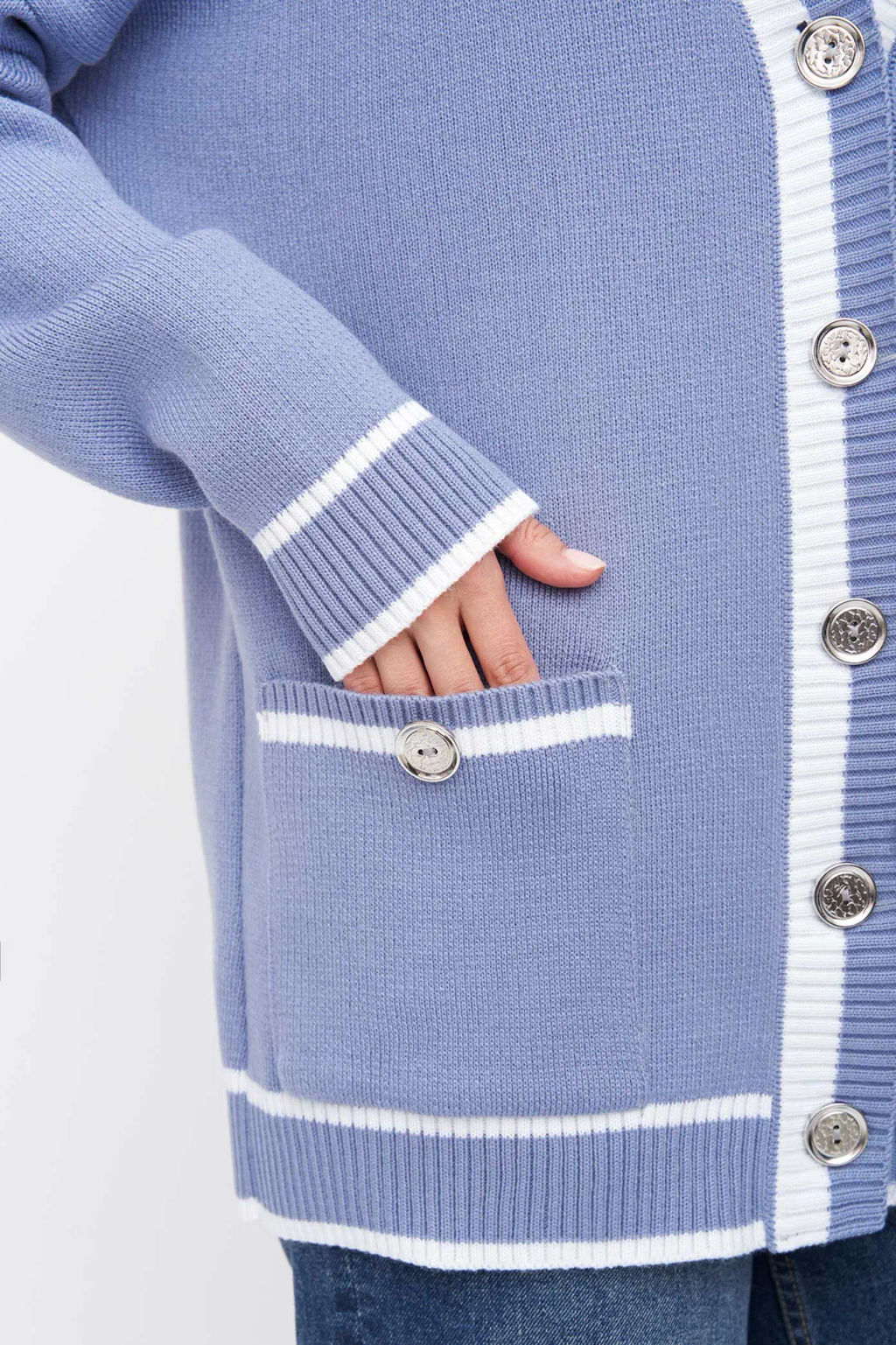 ЗЛАТА Жакет С 2021/св.голубой