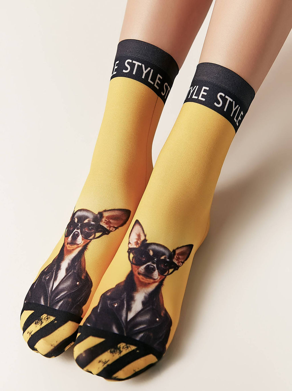 Цена за 2 пары CONTE Носки с рисунком Сolorful style mix