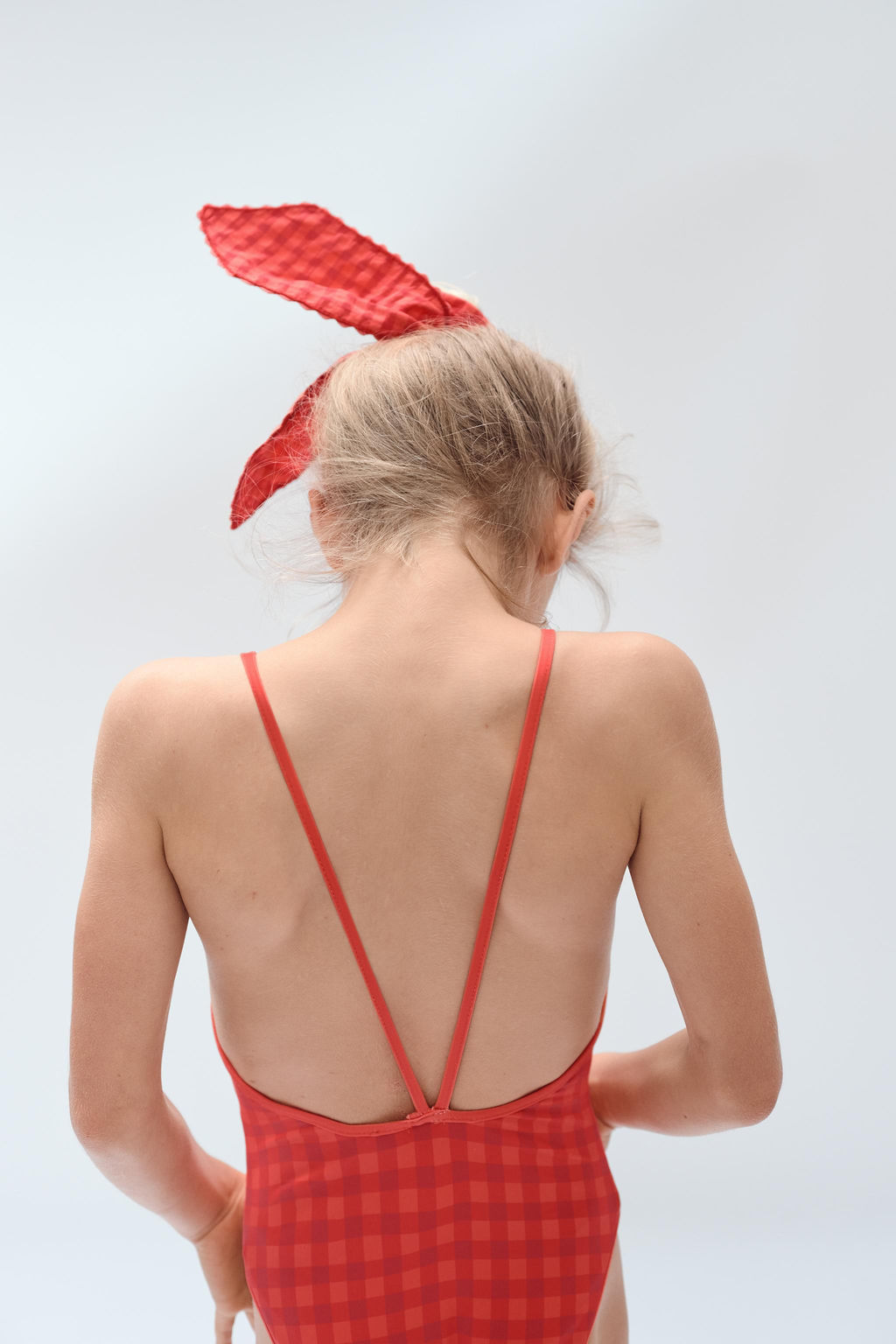 2-14 A?OS/ BA?ADOR CUADRO VICHY LIMITED EDITION / Coral rojo - Zara фото 6