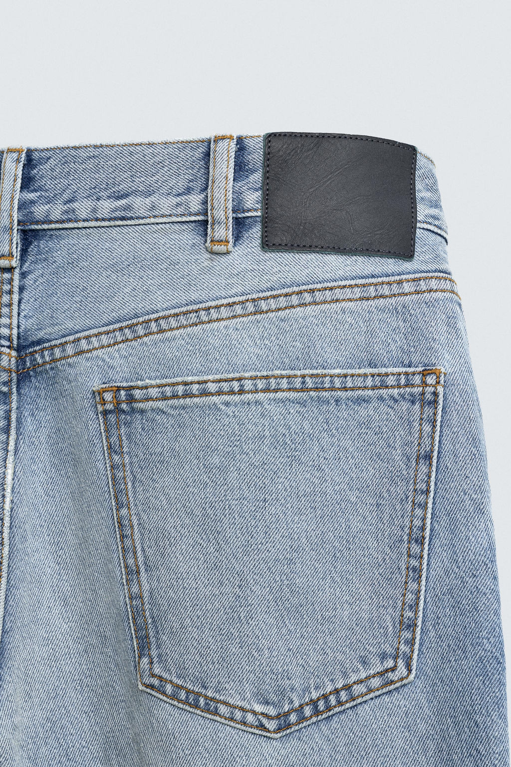 JEANS FLARE FIT ROTOS / Azul claro - Zara фото 10