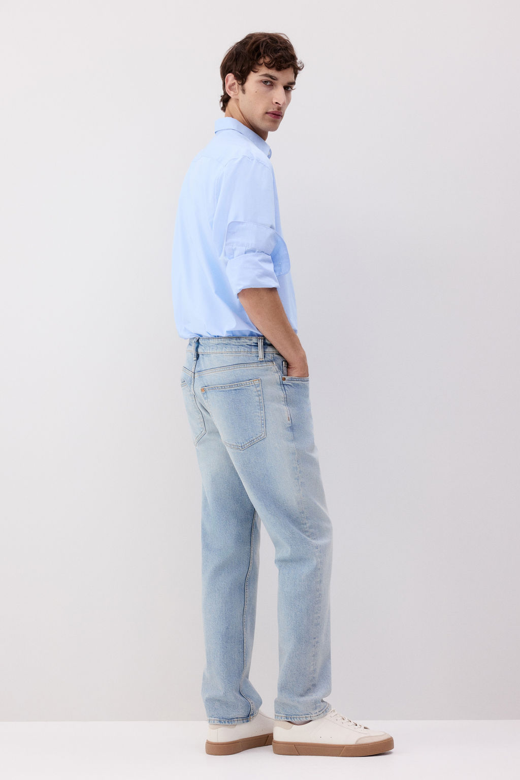 Straight Regular Jeans - H&m фото 9