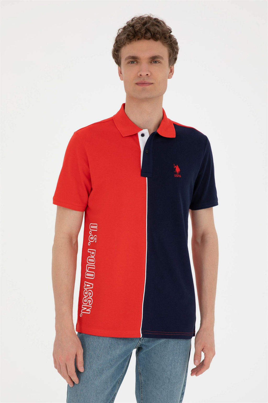 U. S. Polo Assn / Мужская красная футболка