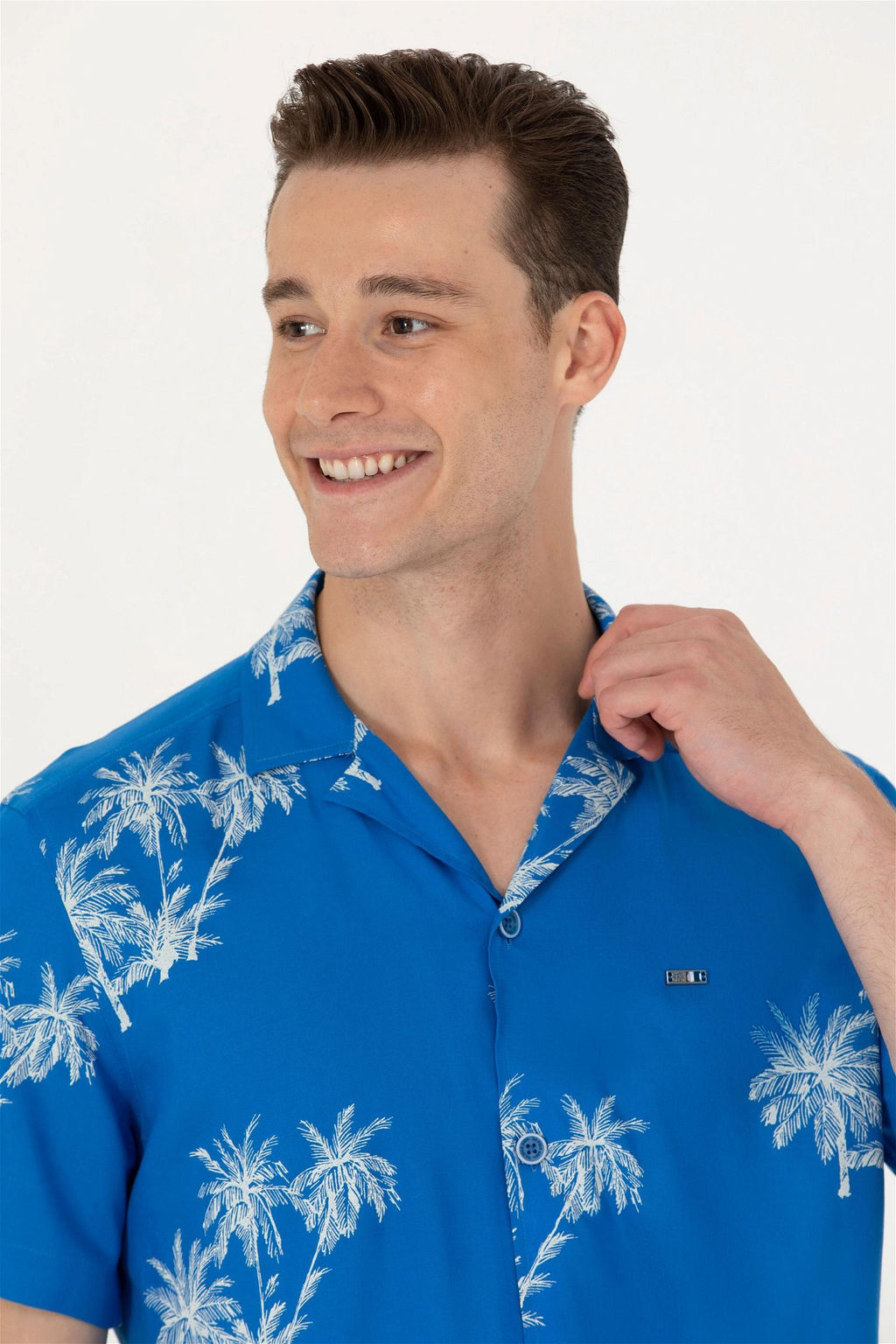 U. S. Polo Assn Мужская рубашка Saks с коротким рукавом - U.s. polo assn фото 9