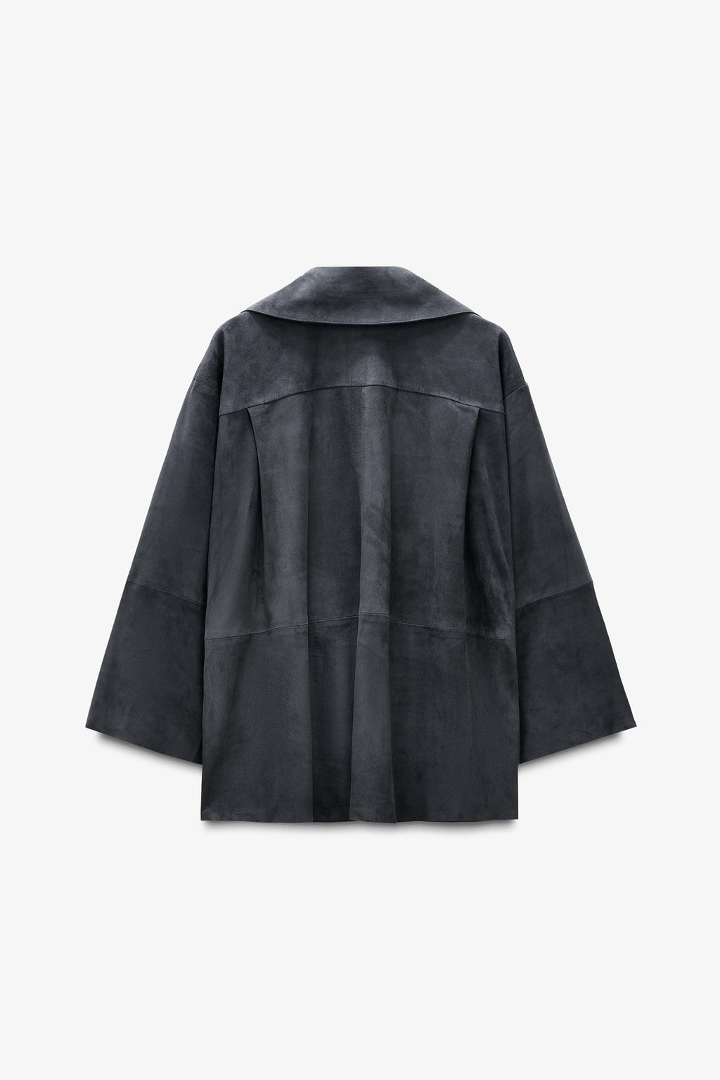 CAMISA BOLSILLO PIEL ANTE LIMITED EDITION / Gris antracita - Zara фото 4