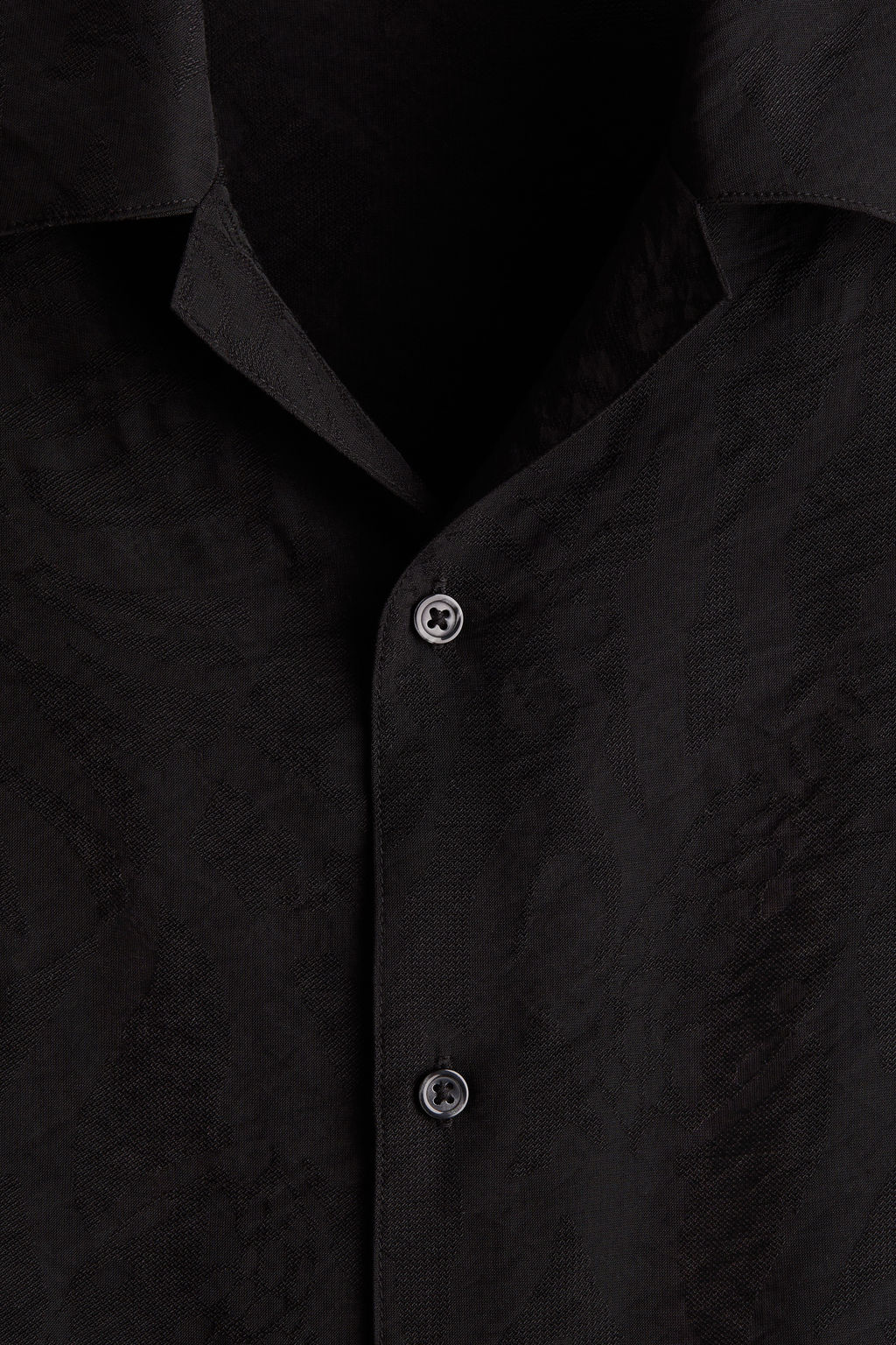 Camisa resort en tejido jacquard Regular Fit - H&m фото 3