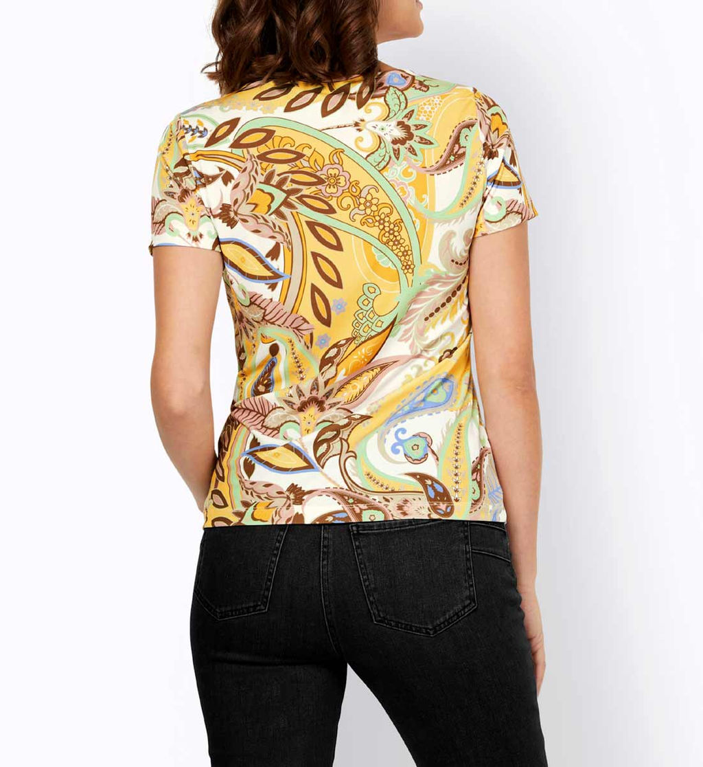 Блузка, желтая-экрю - Ashley brooke фото 3