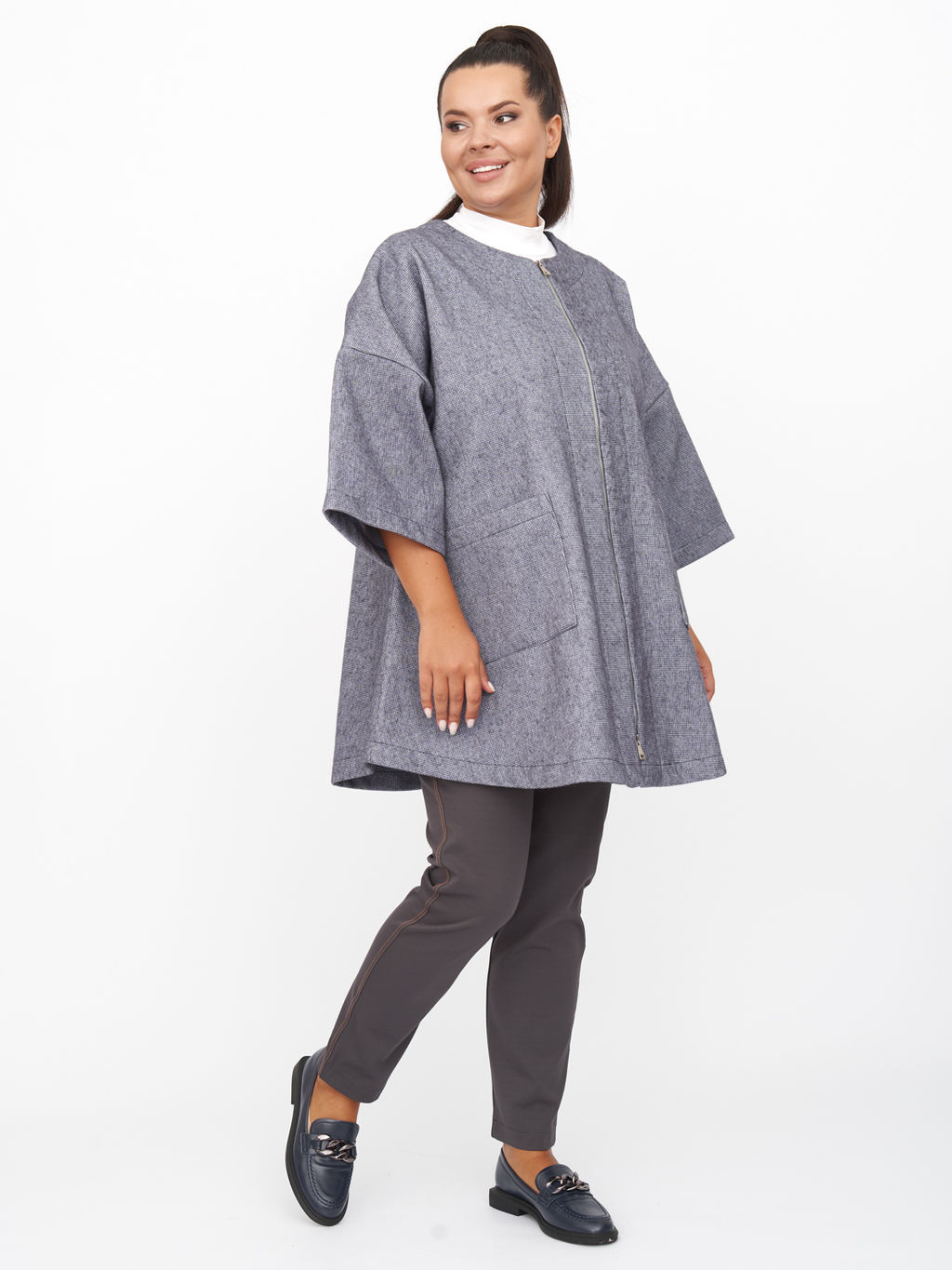 Пальто шерстяное ZPL20023DBL06 - Артесса фото 3