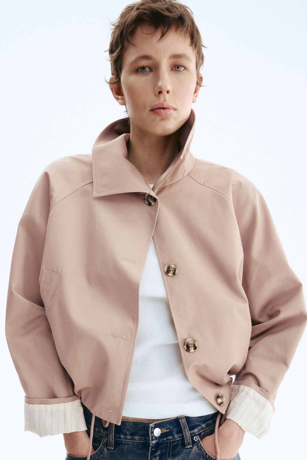 Chaqueta de sarga - H&m фото 9