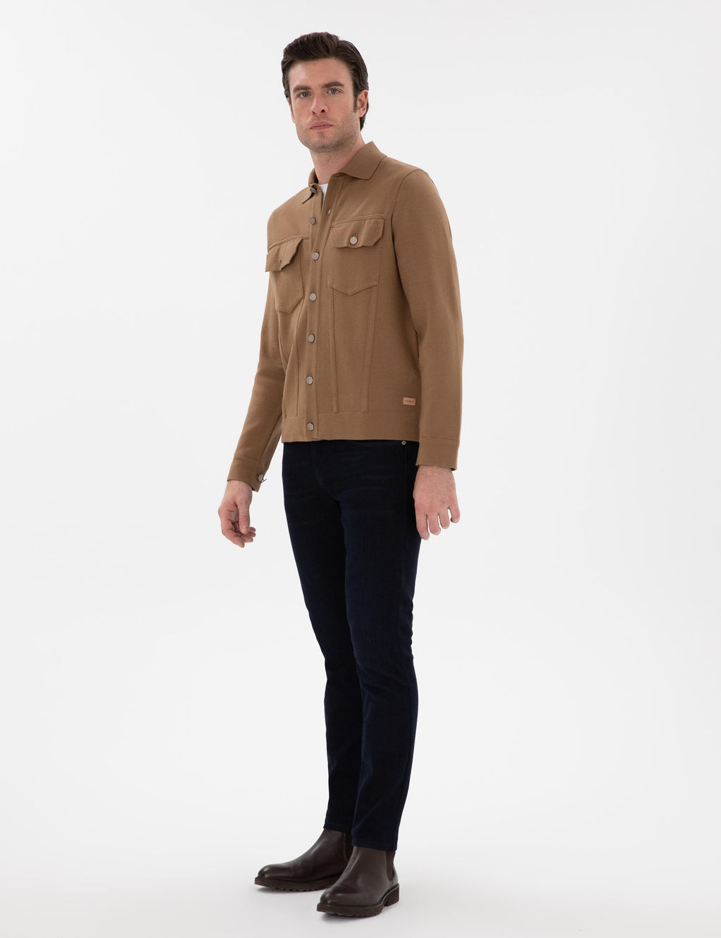 Camel регулярно подходит для кардиган - Cacharel фото 4