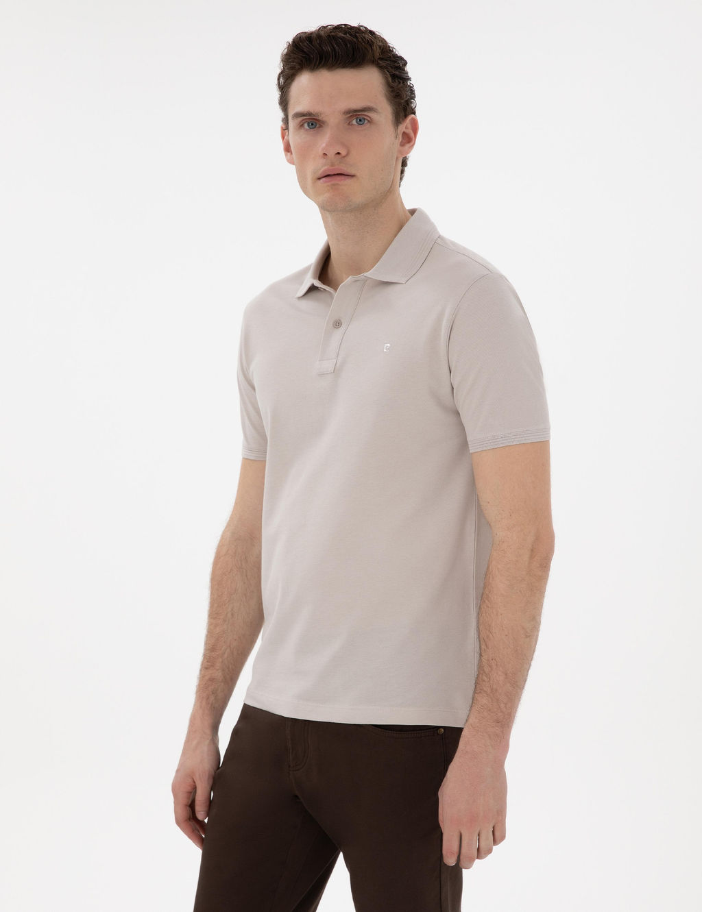 Ta_ Slim Fit K_vr_lmaz Polo Yaka Basic Ti__rt - Pierre cardin фото 8