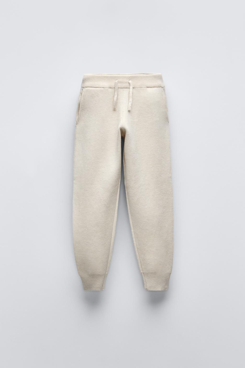KNIT JOGGING TROUSERS