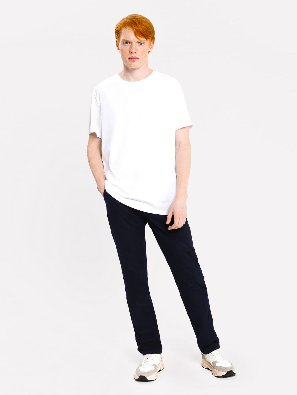 Брюки мужские джинсовые темно-синие темно -синий 2023-CTM102-1