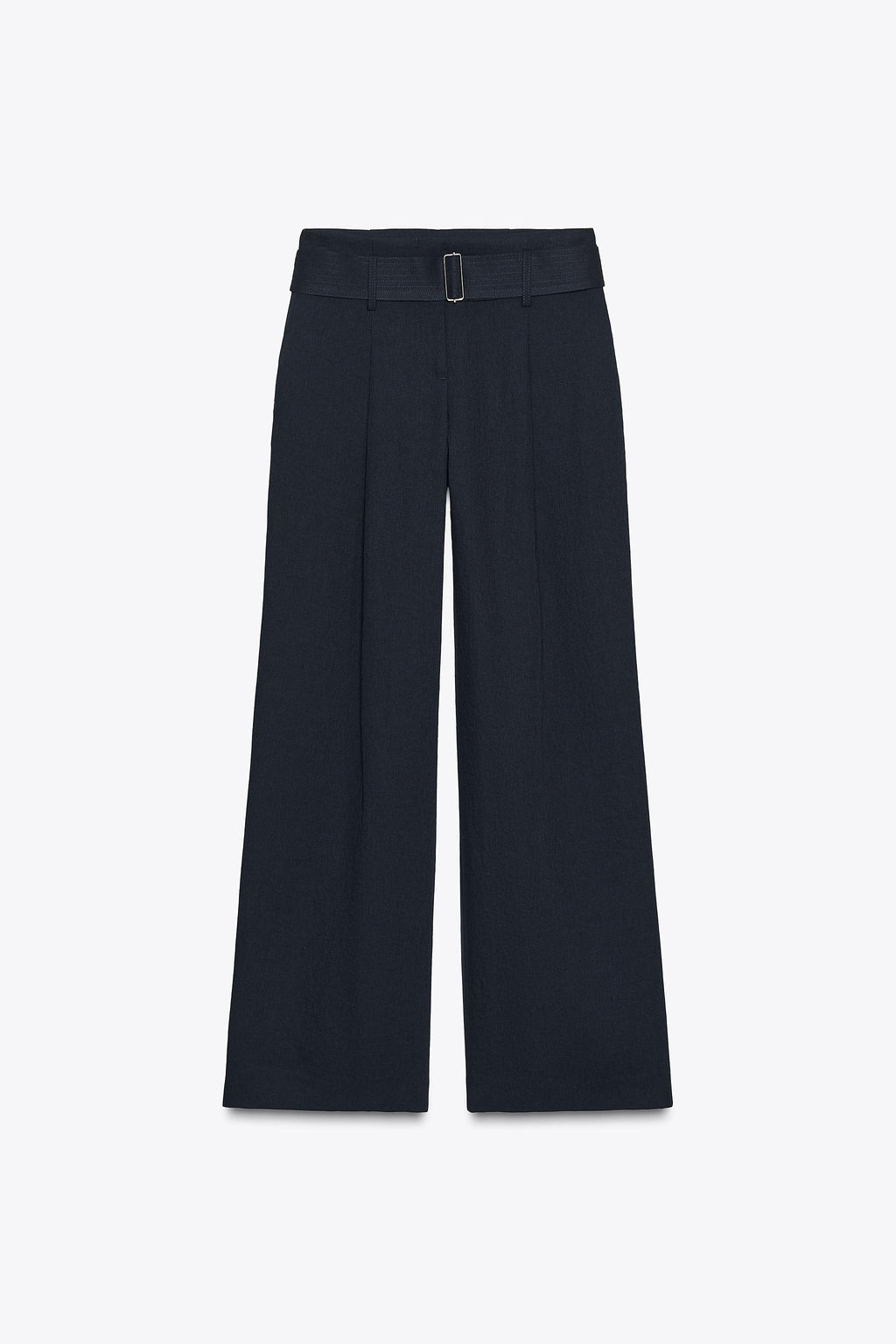 BELTED WIDE-LEG TROUSERS - Zara фото 7