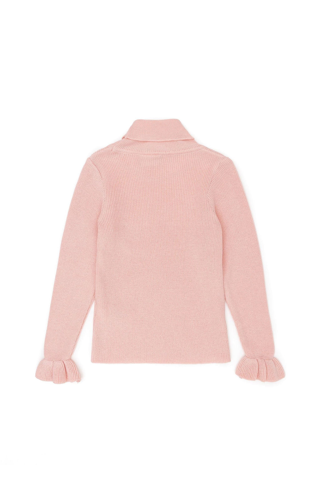 Пыльно-розовый свитер для девочки - U.s. polo assn фото 9