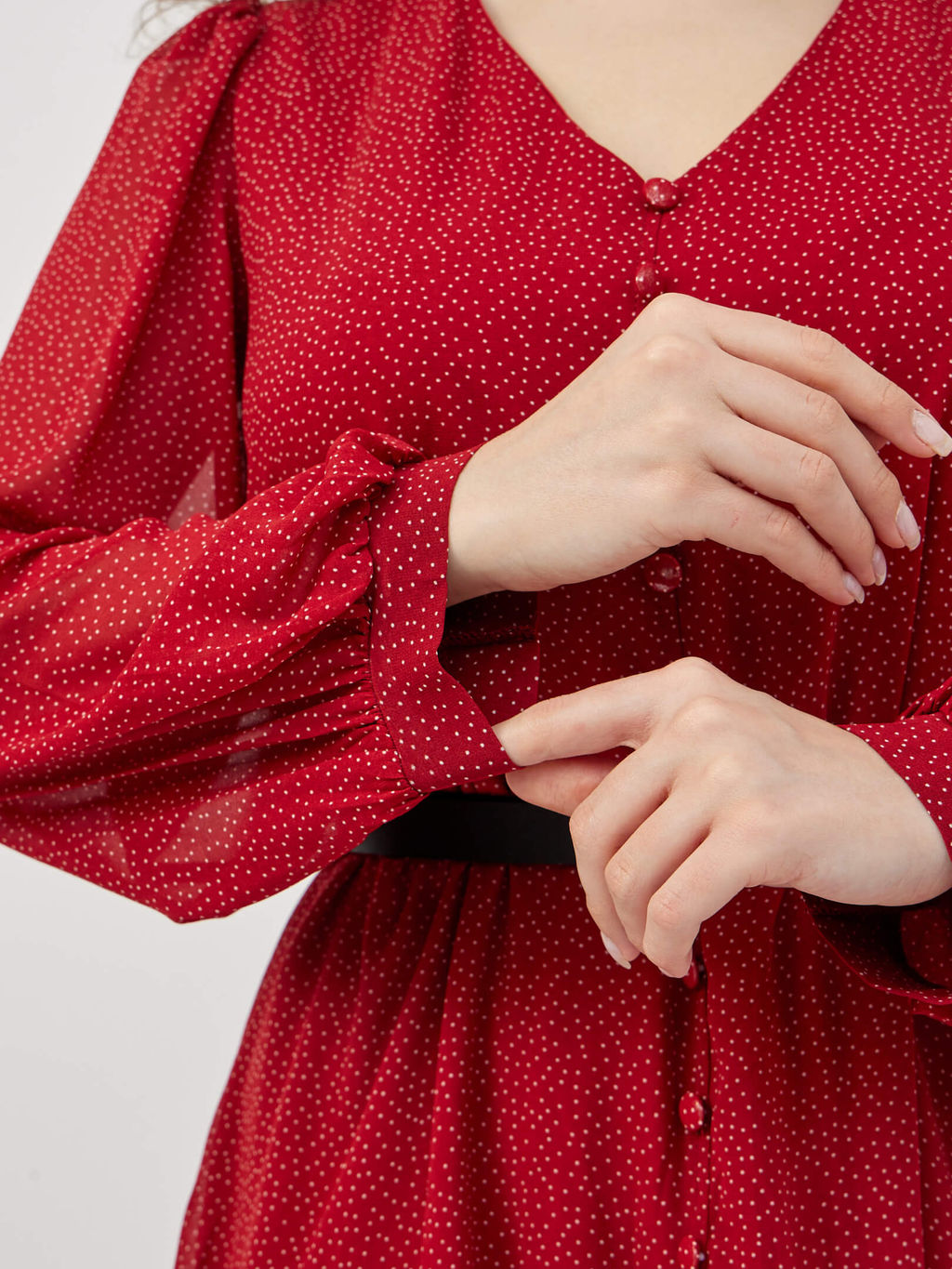 Платье Трэвис (рубиновый) - Nadi bordo фото 22