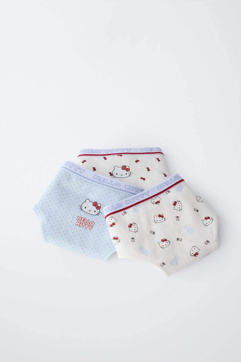 6-14 YEARS/ THREE-PACK OF HELLO KITTY  SANRIO BRIEFS - Zara фото 6