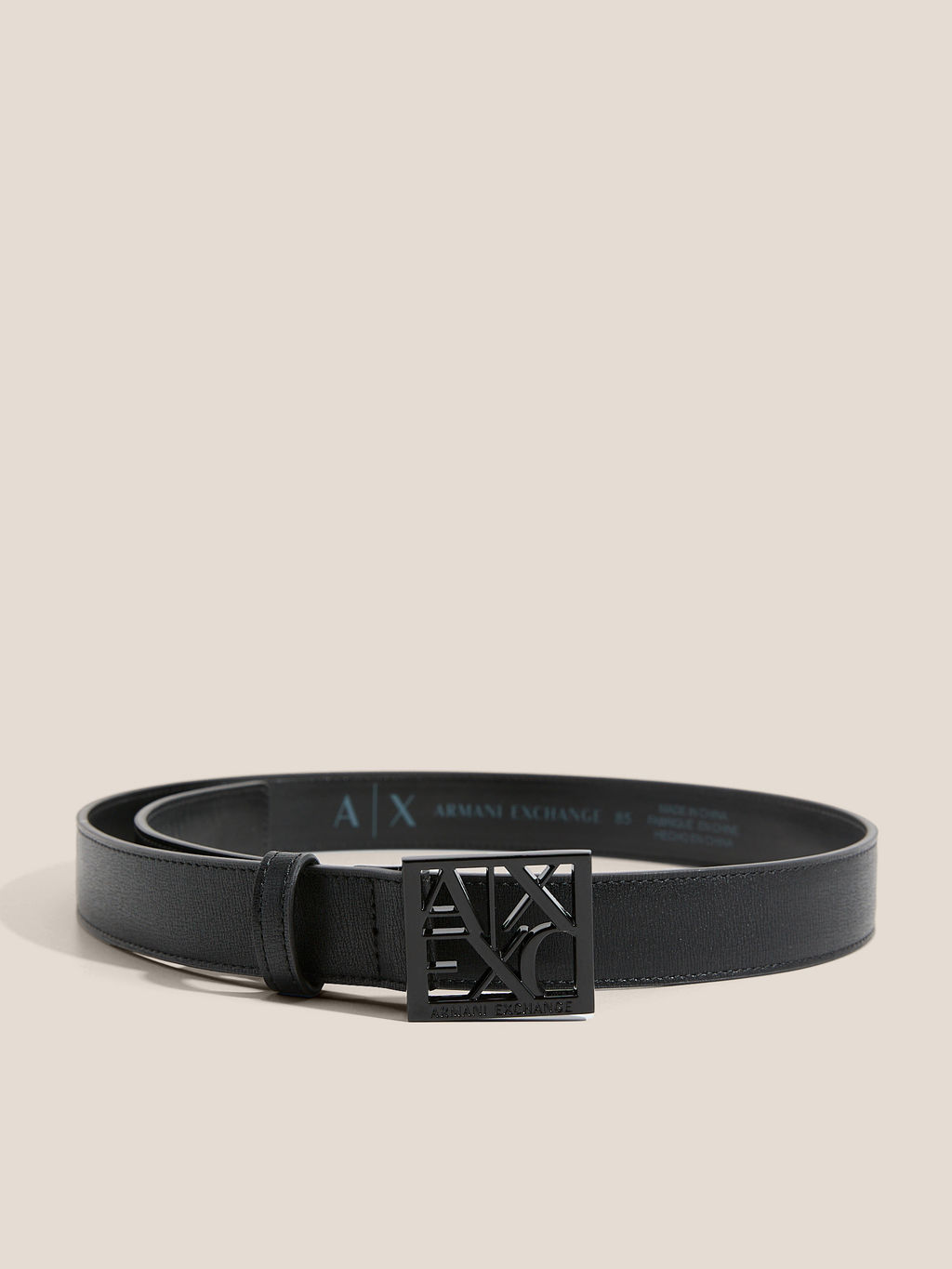 Женский ремень ARMANI EXCHANGE Артикул 4363497, черный