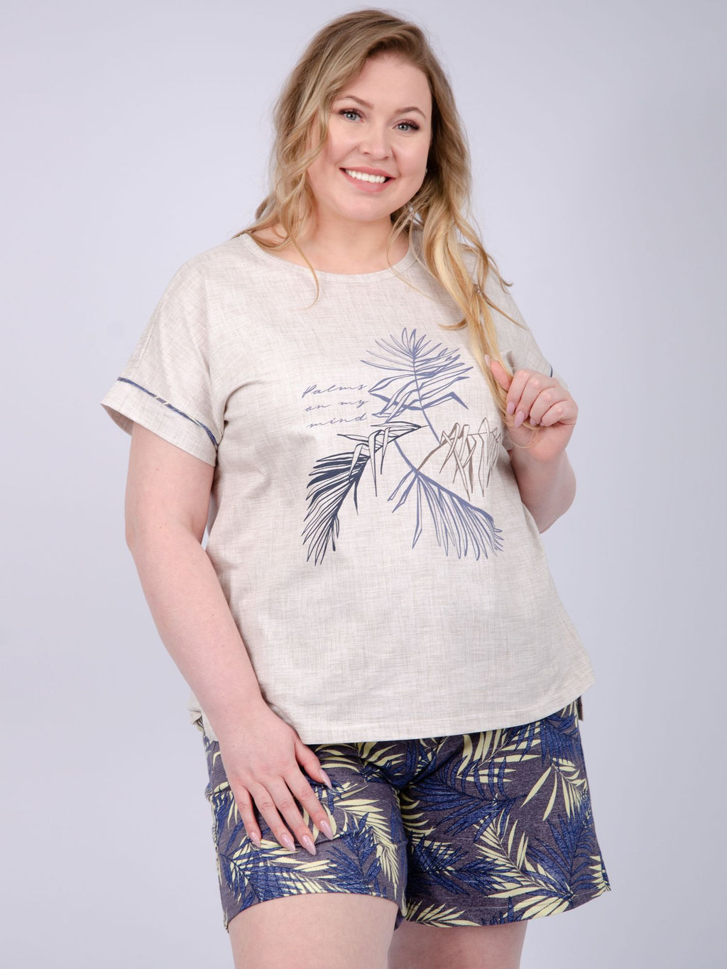 Костюм "Лён 2", трикотаж