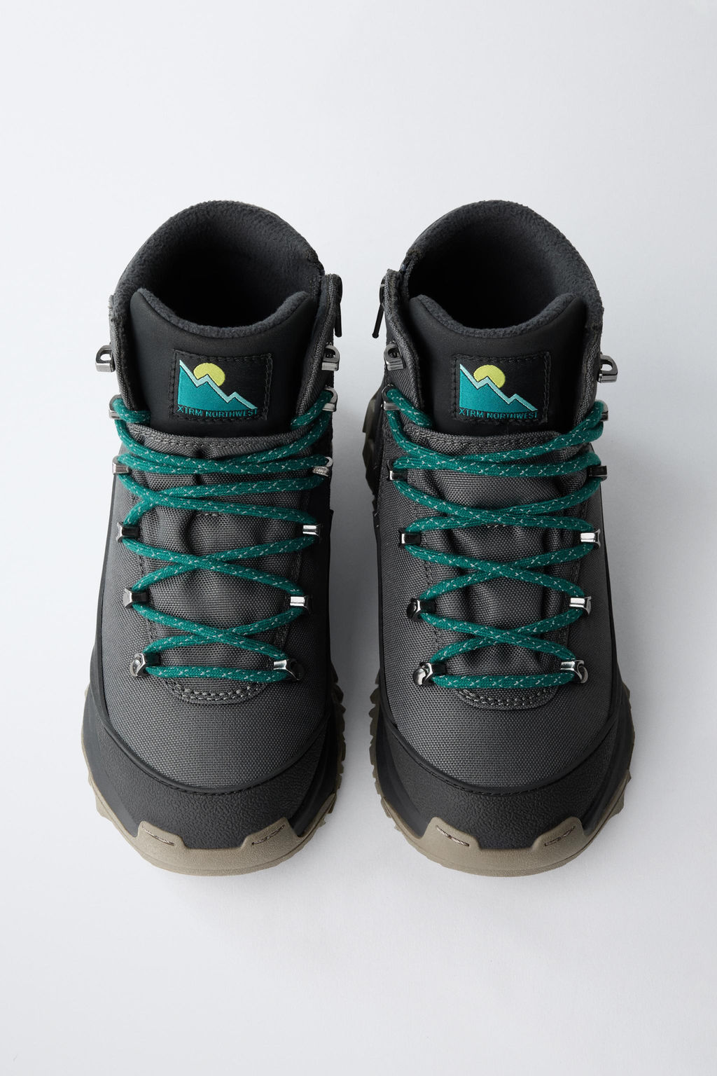 WATER-REPELLENT HIKING BOOTS - Zara фото 13