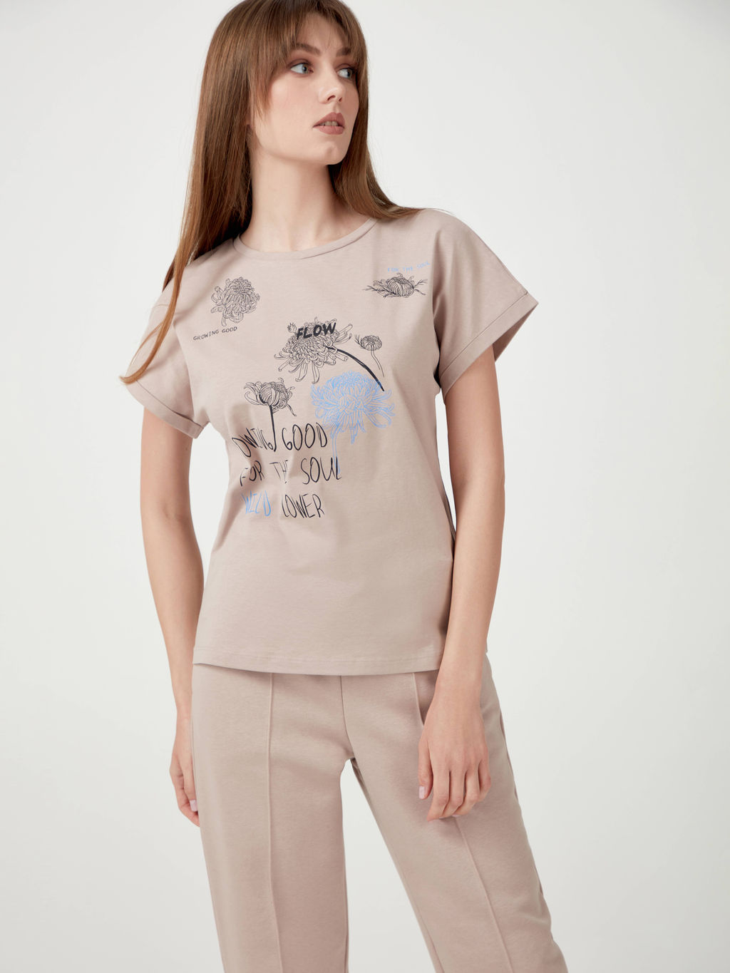 CONTE LD 1753 Футболка женская beige