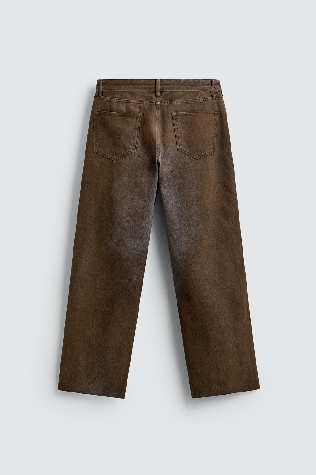 FLARE FIT JEANS WITH ZIPS - Zara фото 9