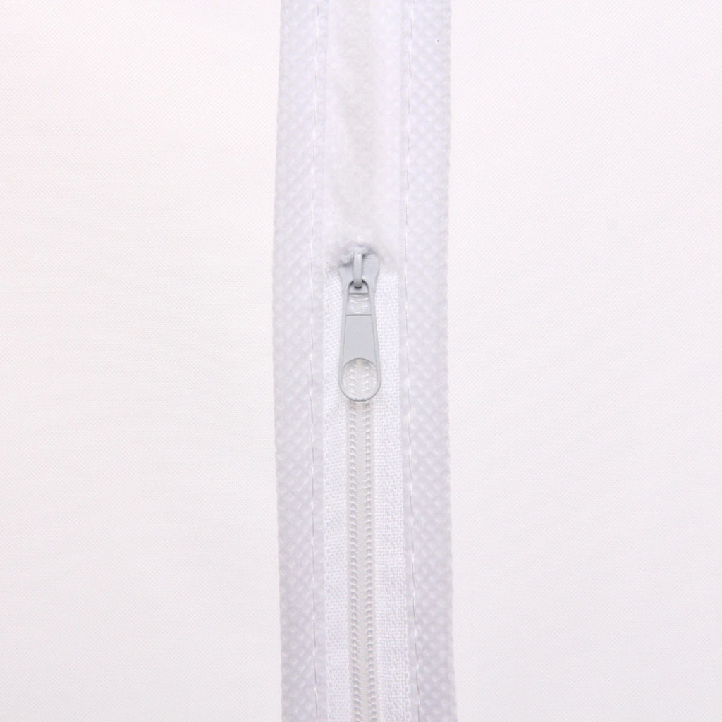 Цена за 3 шт. Чехол для одежды "ИДЕЯДОМА", цвет белый / прозрачный, 60*100см (пакет)