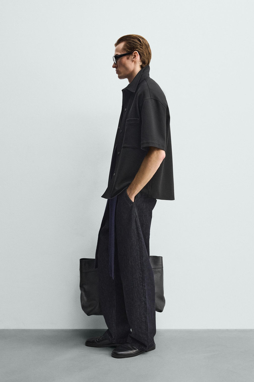 SOBRECAMISA CONFORT NON IRON / Negro