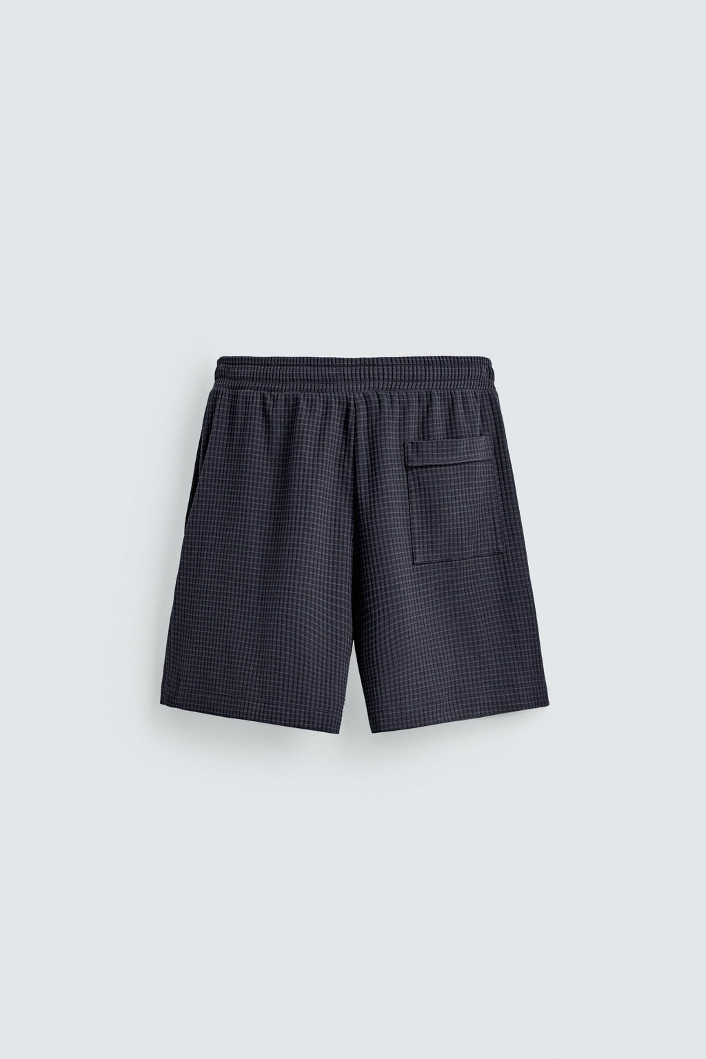 BERMUDA JOGGER ESTRUCTURA / Azul