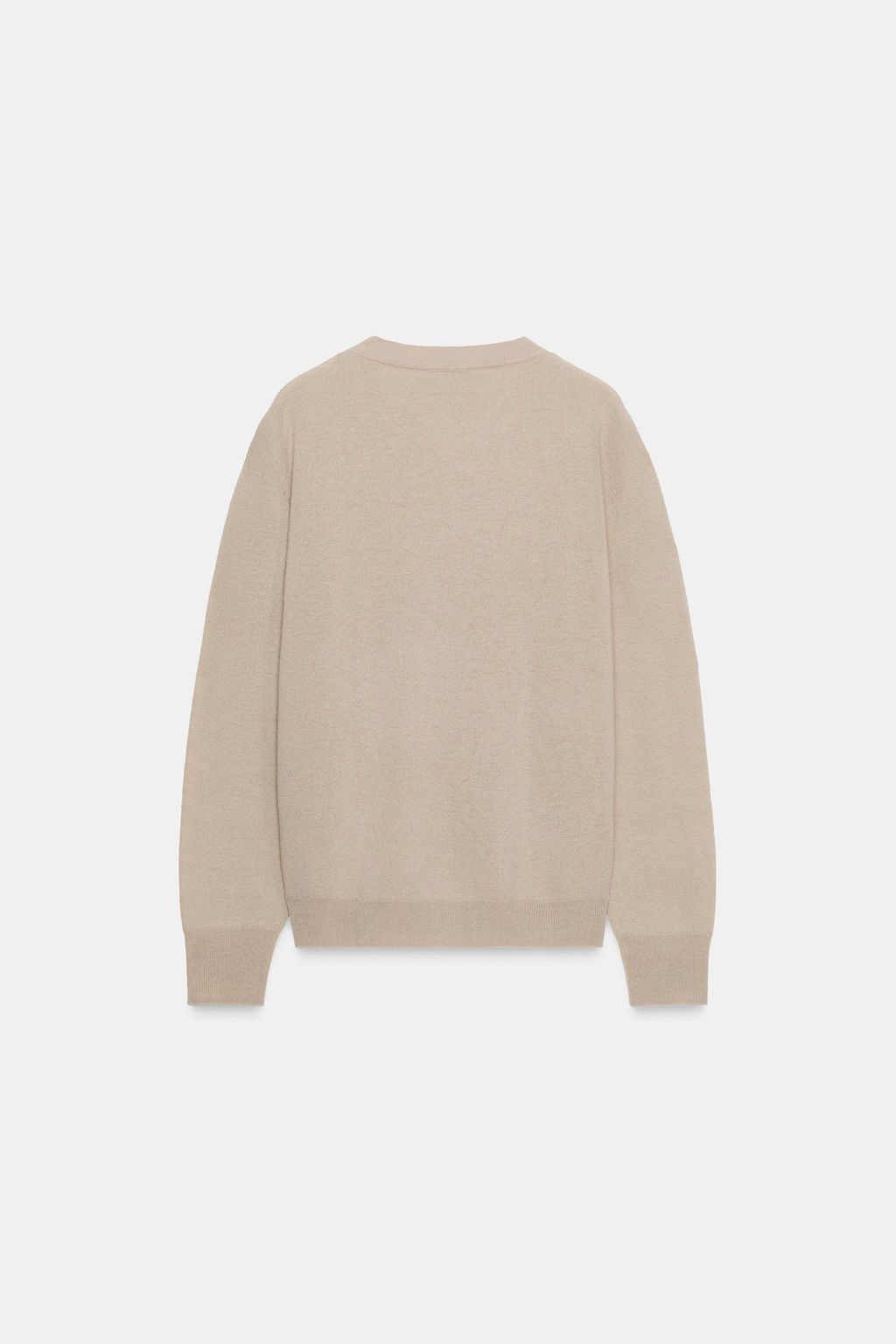 100% EXTRA-SOFT WOOL JUMPER WITH LONG SLEEVES - Zara фото 6