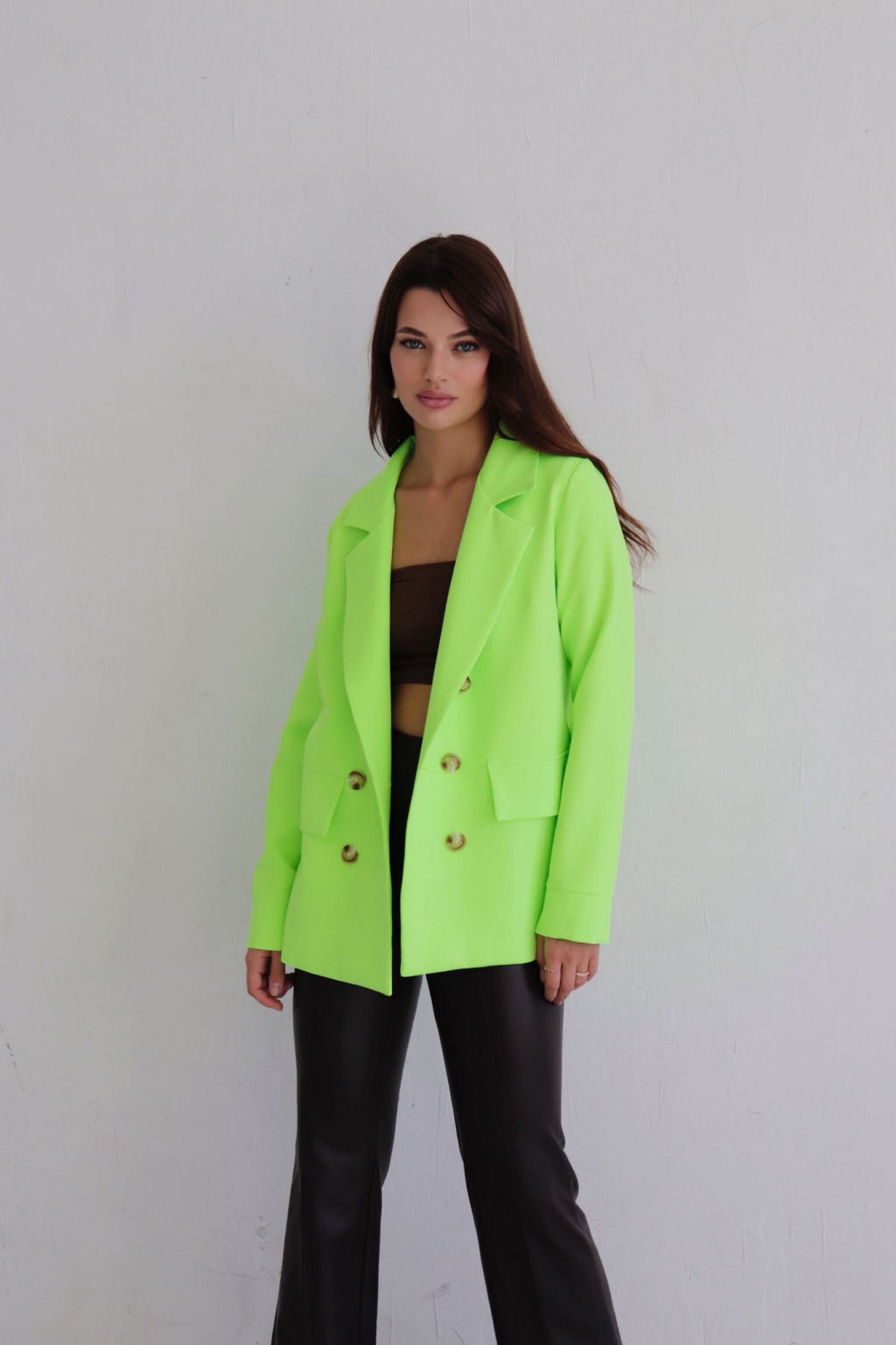 Двубортный жакет с английским воротником - Martichelli фото 127