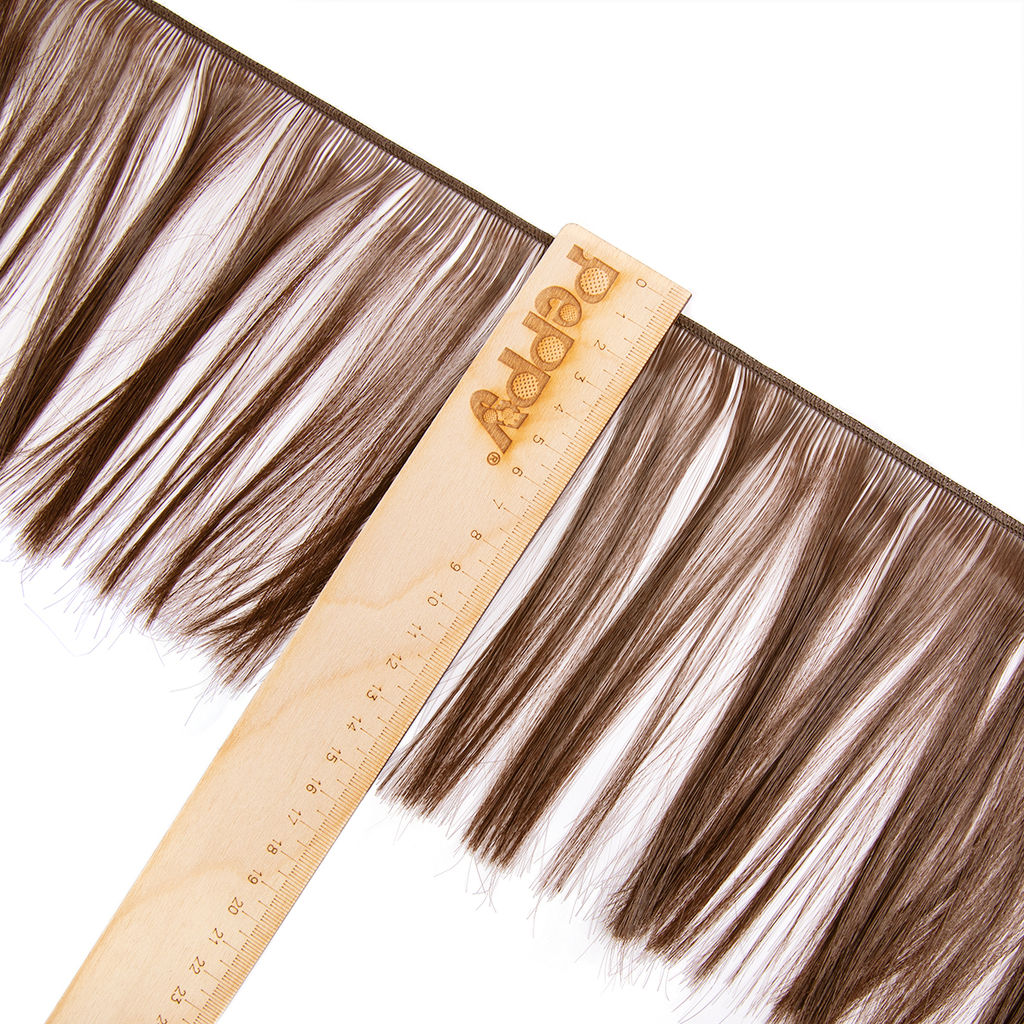 HobbyBe HAR-7 Тресс для кукол 15 см 100 см 25 г 05 каштановый