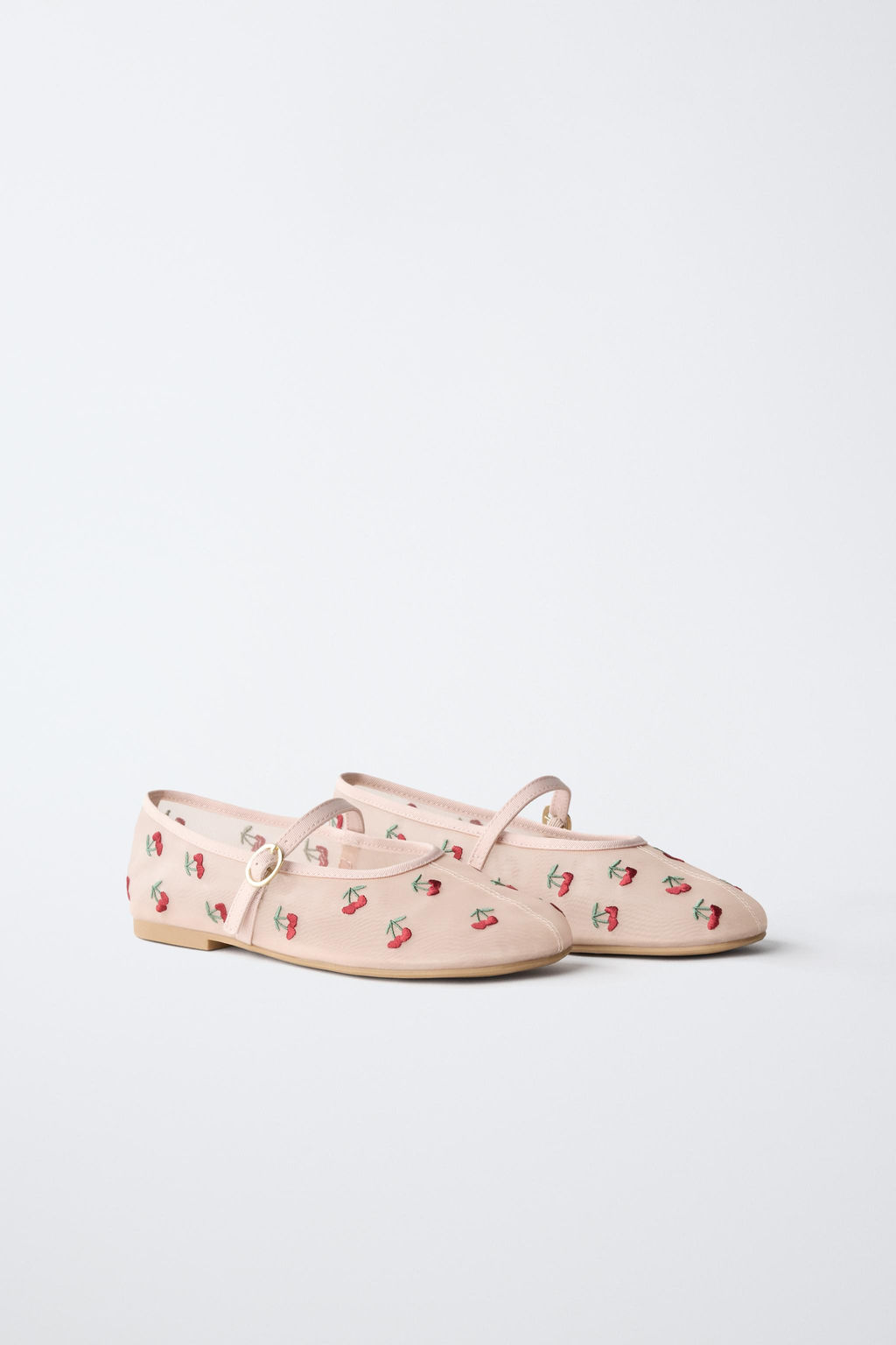 BAILARINA BORDADOS CEREZA / Rosa - Zara фото 2