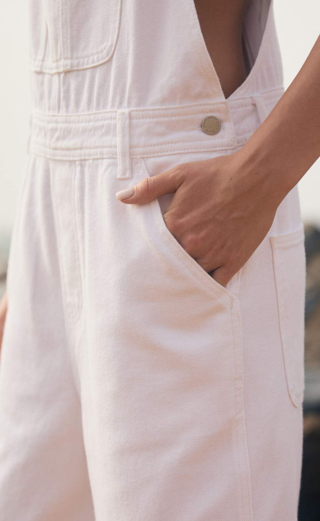 Комбинезон джинс F512-14150 white