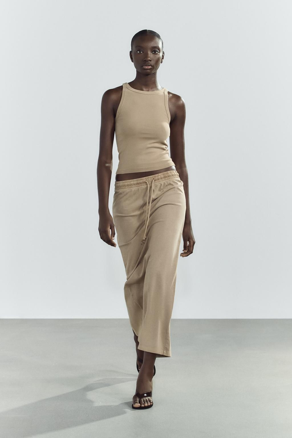 FADED-EFFECT HALTER TOP - Zara фото 2