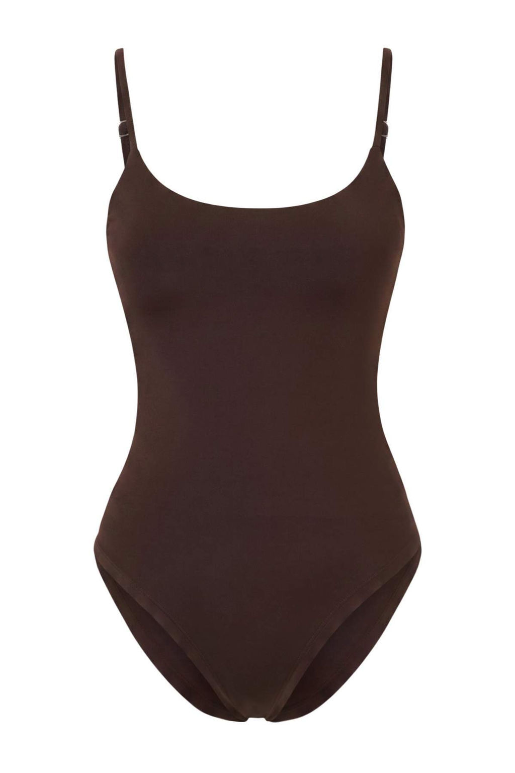 Koyu Kahverengi D_z Fitted Havuz Yaka Bolerolu Uzun Kol Micro _rme Body TWOAW27BD00001 - Trendyolmilla фото 10