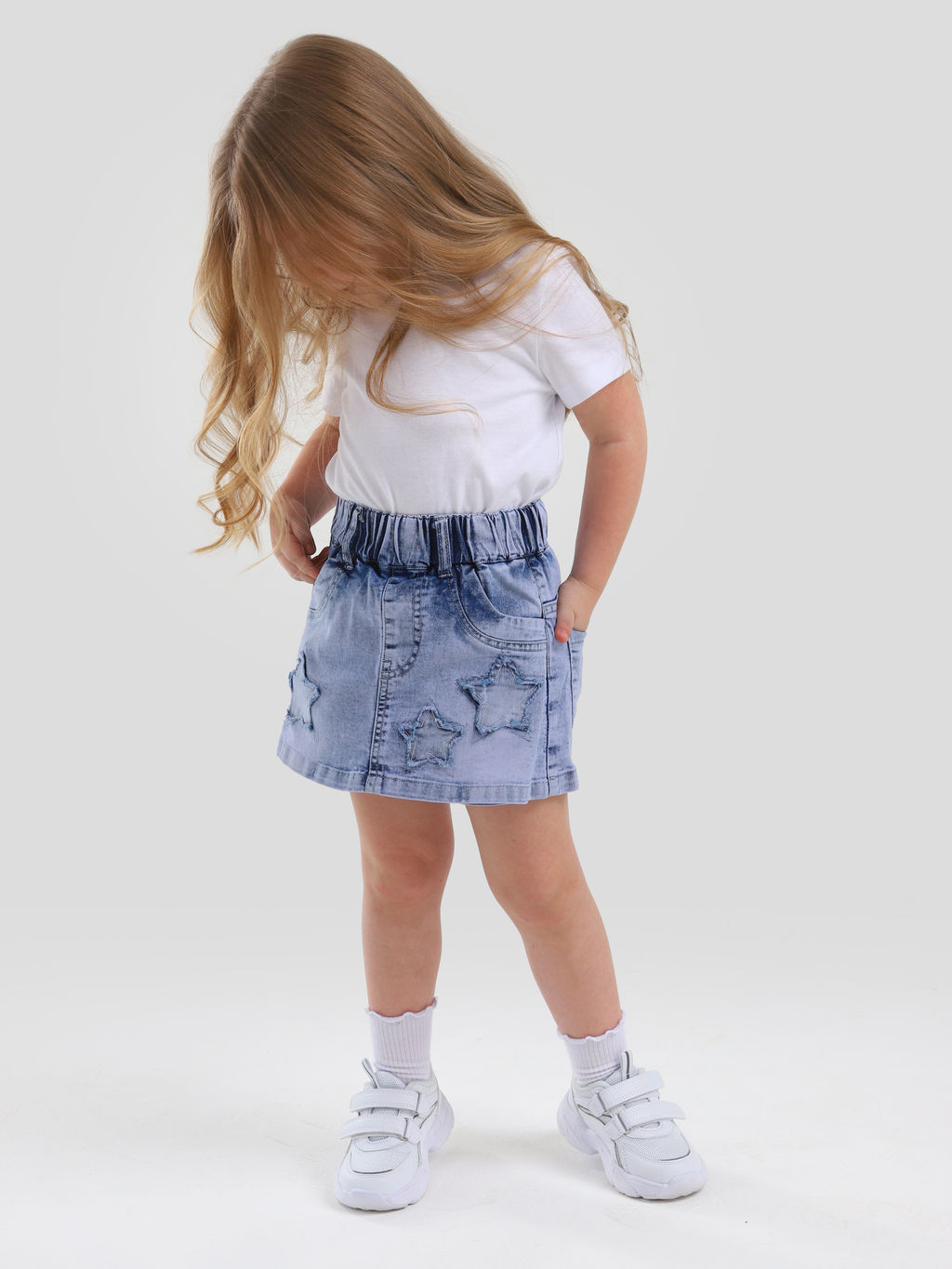 Шорты джинсовые для девочек