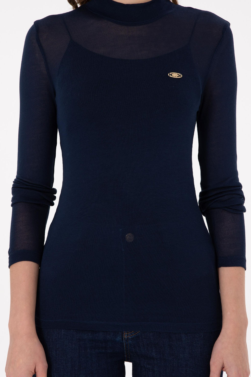 Женский темно-синий свитшот Неожиданная скидка в корзине - U.s. polo assn фото 6