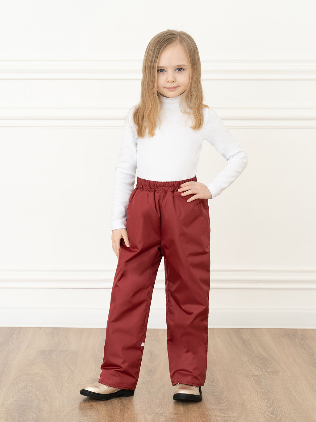 Джемпер-водолазка белая 645 (92, 56)