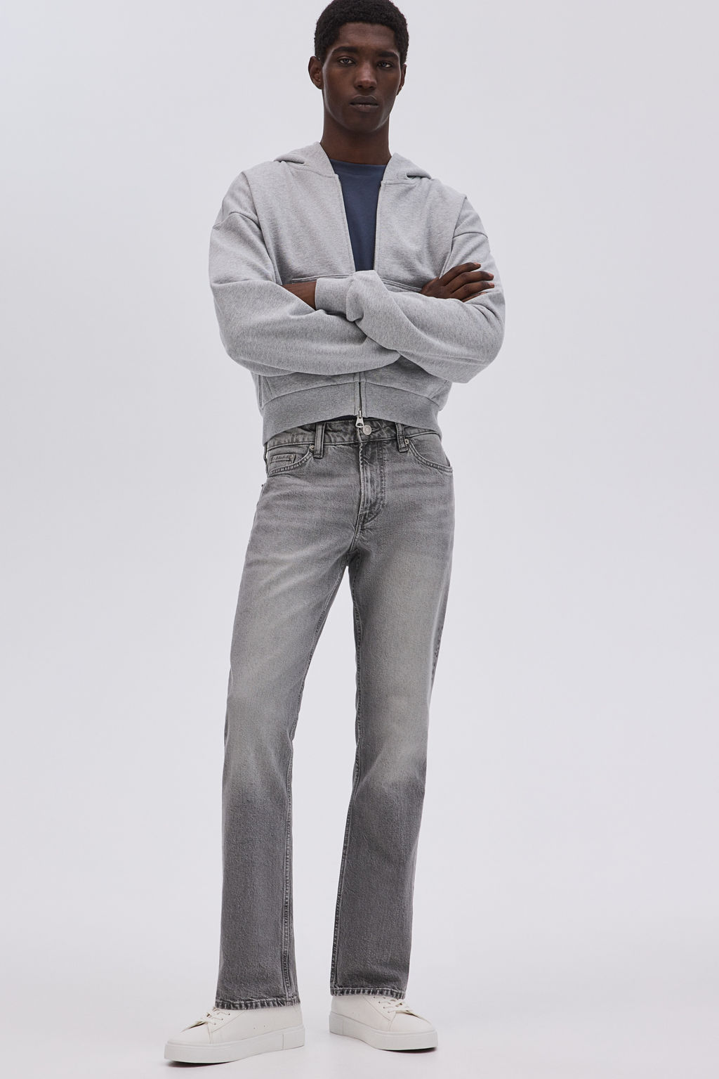 Straight Regular Jeans - H&m фото 7