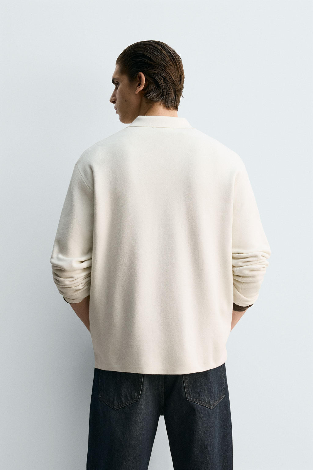 POLO PUNTO SOFT / Blanco roto - Zara фото 3