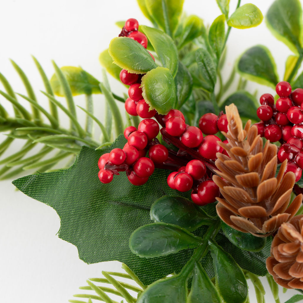 Blumentag VDD-133 Веточка декоративная с ягодами 6 х 1 шт. 23 см