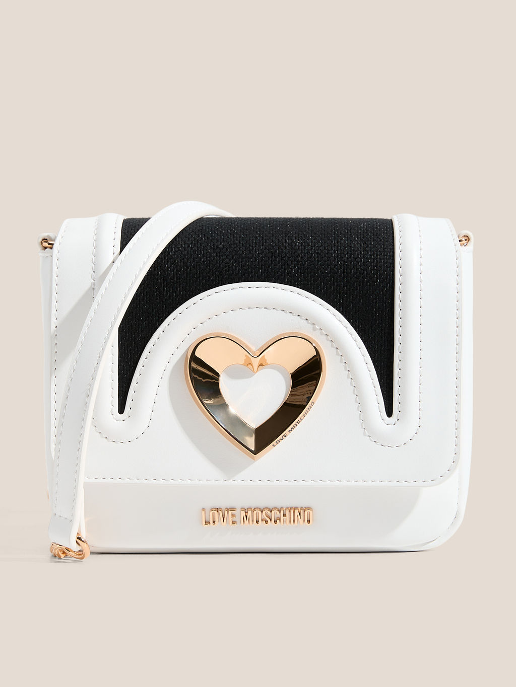Женская сумка на плечо LOVE MOSCHINO GRACEFUL Артикул 4461612, белый