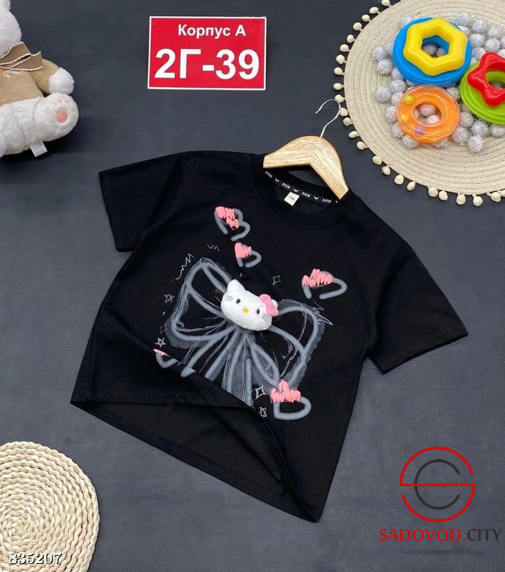 Футболка для девочки с рисунком