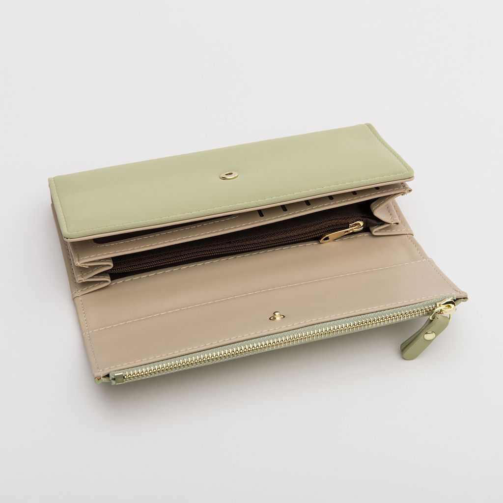 Оливковое портмоне S.Lavia  фото 3