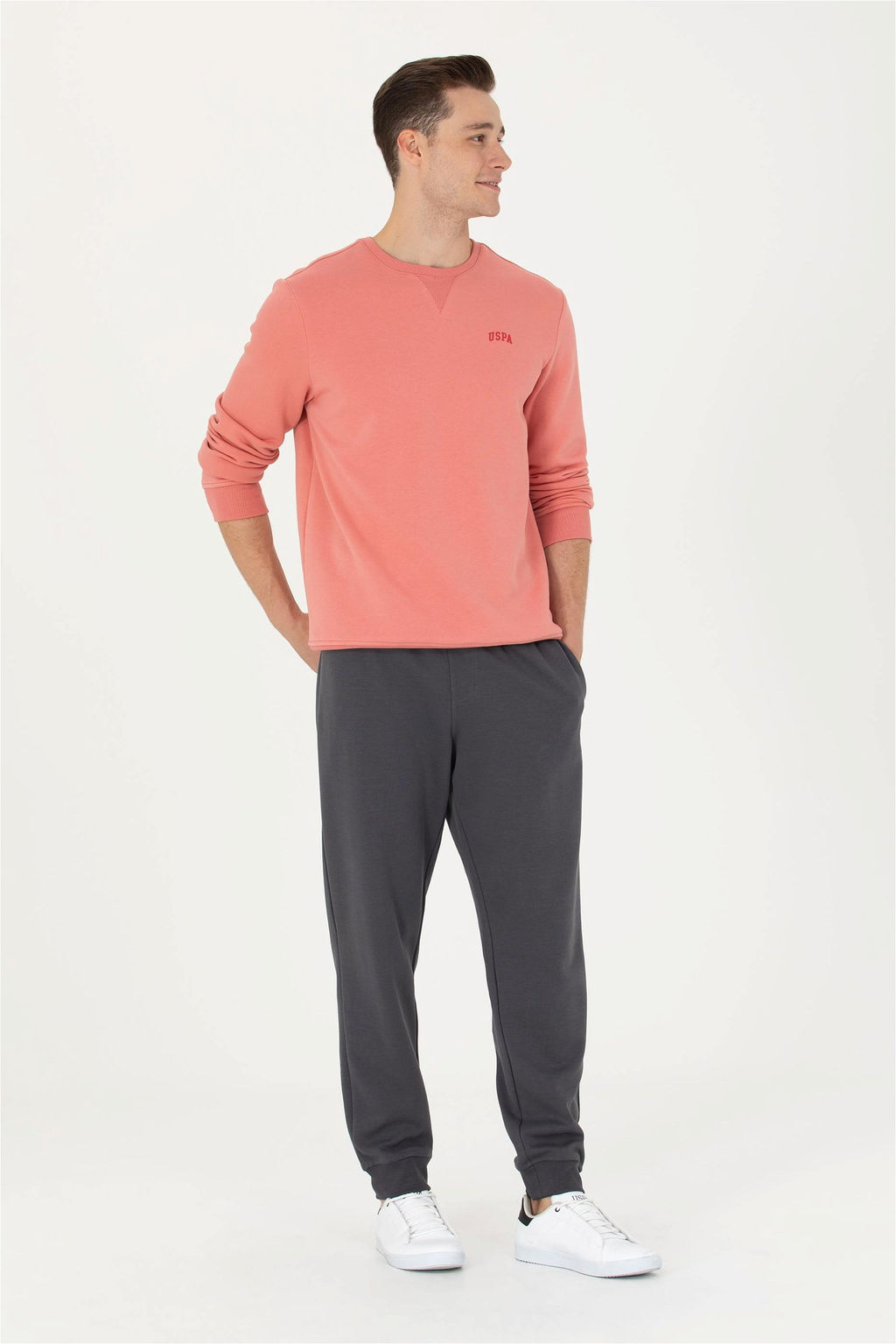 U. S. Polo Assn Мужские спортивные штаны антрацитового цвета - U.s. polo assn фото 3