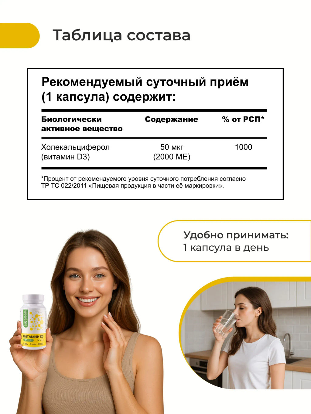 Витамин D3 PRO